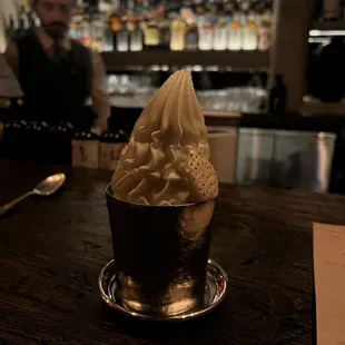 Pearl Strawberry Soft Serve