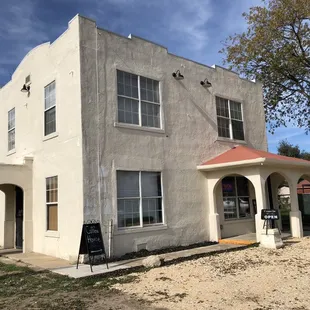 Brand new coffee shop across from San Jose Mission. My first home 1963-68.