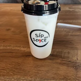 Coconut milk tea