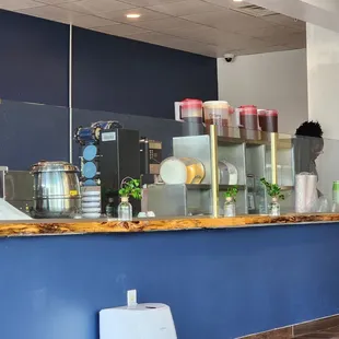 Rolled ice-cream made in front of you (be patient)