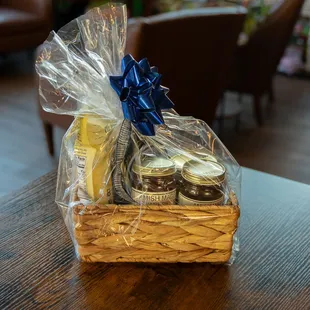 Ready to Go Gift Baskets for your convenience.