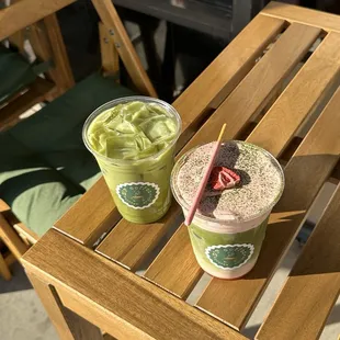 Oat Milk Matcha Latte