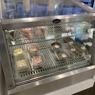 Limited dessert selection