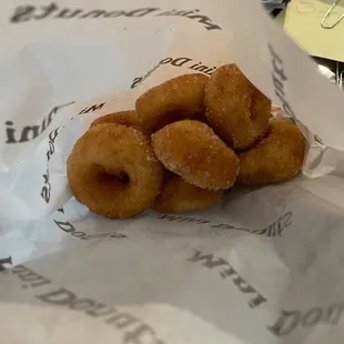 Mini donuts!