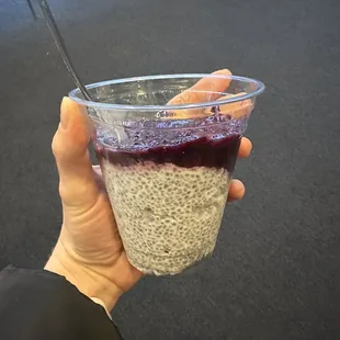 Chia pudding. So good!!!