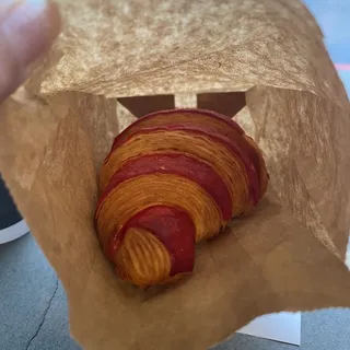 Raspberry Croissant