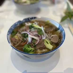 Sip Pho Bowl w/ all the meats.