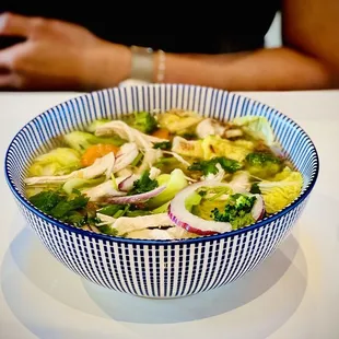 Chicken pho, good for the soul!