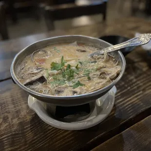Large Tom Kha Coconut Lemongrass Soup