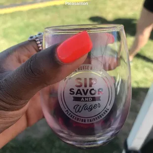 My commerative glass! Love it!