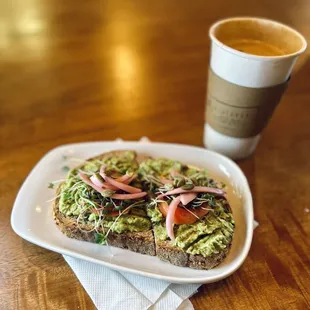 Wonderful avocado toast