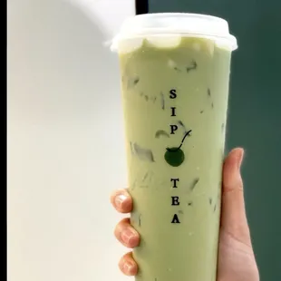 GREEN THAI MILK TEA
