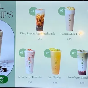 Menu :)