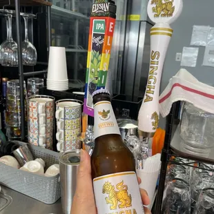 Singha Draft or Bottle?