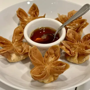 Crab Wontons - These are, by far, our favorite crab wontons we&apos;ve had.