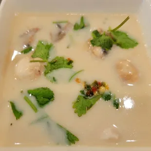 Tom Kha soup, $6.99 (cup size) - 4 Stars