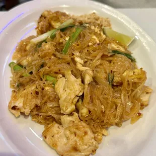 Chicken Phad Thai (no beansprouts)