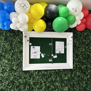 Decorated for the Olympics