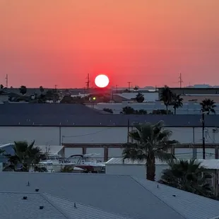 Nice view of the sunset