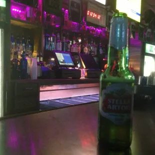 This place is a bar...a smokey bar..