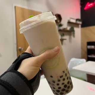 Rose Peach Oolong Milk Tea