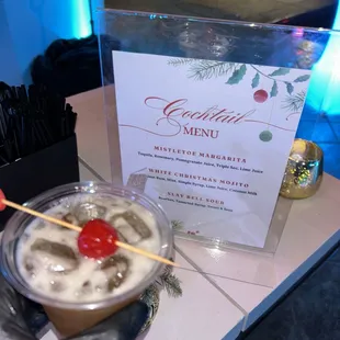 Tamarind Whiskey Sour &amp; Custom Menu