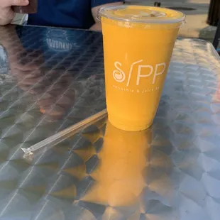 Orange Passion Smoothie - DELISH, will be getting again (: