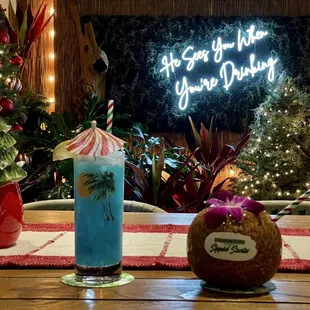 Example of the drinks