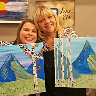 Beautiful work, ladies!