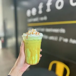 Pistachio Caramel Cream