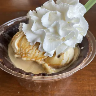 The classic affogato