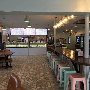 View when you walk in (I happened to come at a not-busy time)