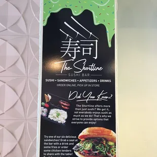 There is a sister restaurant - The Shortline - also in downtown Belvidere - we've heard very good reviews of that as well!