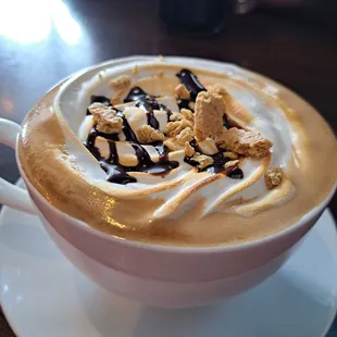 Smores mocha from the feb specials menu