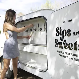 Pulling taps is the new popping bottles!