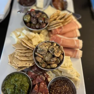 Build your own charcuterie board