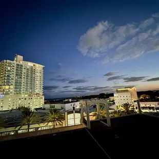 Sip sip, roof top bar with view of BISCAYNE BAY.