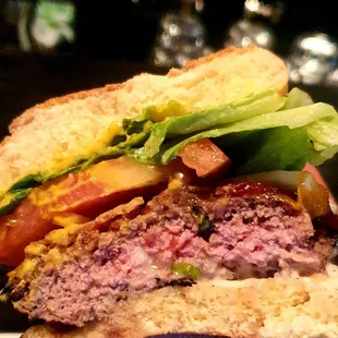 Sir Ed's award winning Bacon Cheeseburger with fries, $14