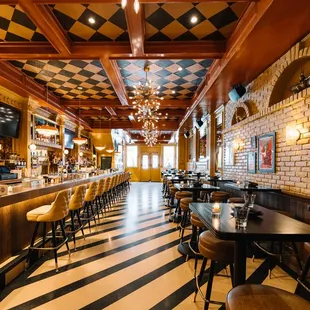 Main Bar and Dining Space