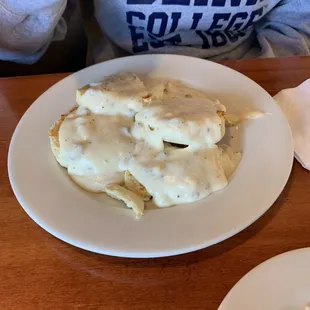 Biscuits and gravy