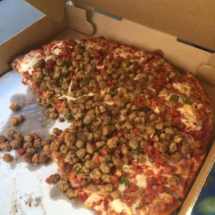 Medium! No Mushrooms! Very good