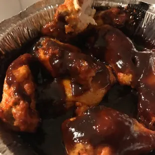 BBQ chicken wings