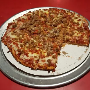 a slice missing