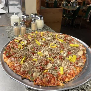 Large Royal Feast with Banana Peppers