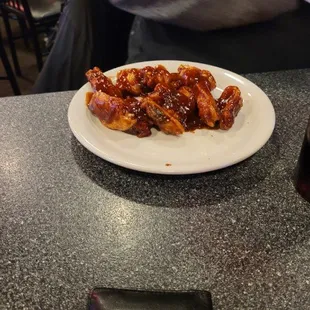 Didn't try the wings but they smelled utterly amazing and I heard only good reports.