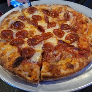 Small pepperoni. Good value and to die for.