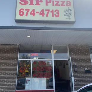 Pizza, chicken, seafood, ribs