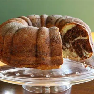 Marble pound cake