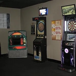 Electronic darts at Sir Winston's Pub