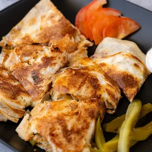 Chicken Shawarma Quesadilla